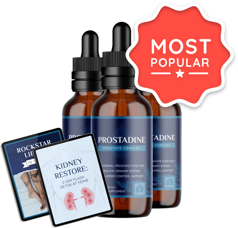 3 bottles of Prostadine